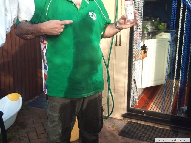 24/9/11 Dad after bathtime