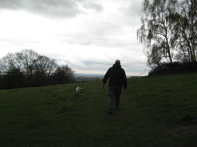 7/4/12 Out yomping with dad